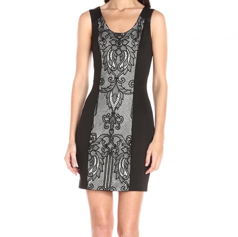 GUESS EFEKTNE BODYCON KLEIT