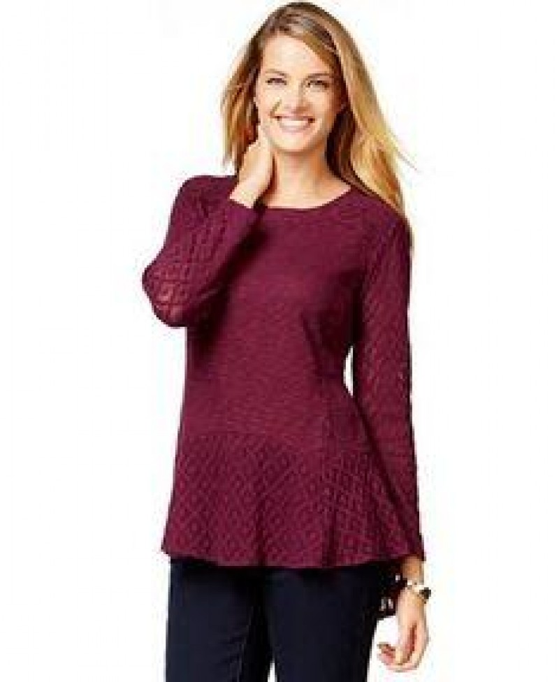 STYLE CO TUMELILLA PEPLUMPLUUS